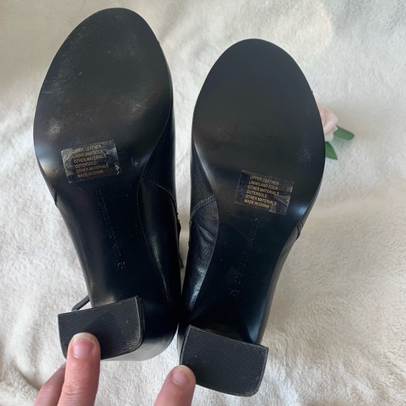 Banana Republic Gayle leather open toe ankle boots - Picture 6 of 15